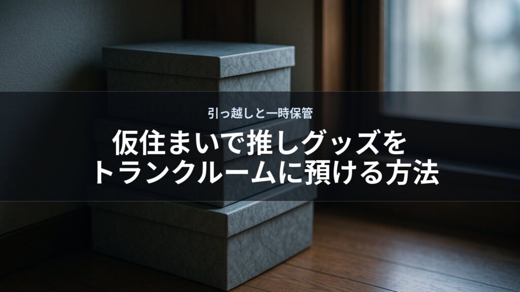 重ねた収納ボックスが窓際の床に置かれている