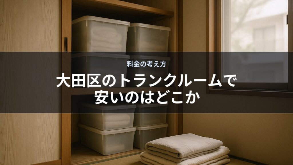 収納棚に収納ボックスとたたんだタオルが置かれている